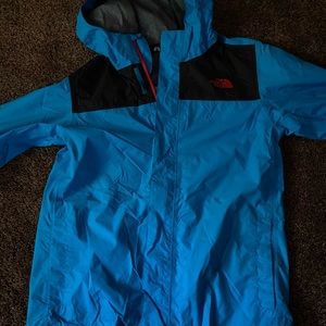 North face boys rain coat